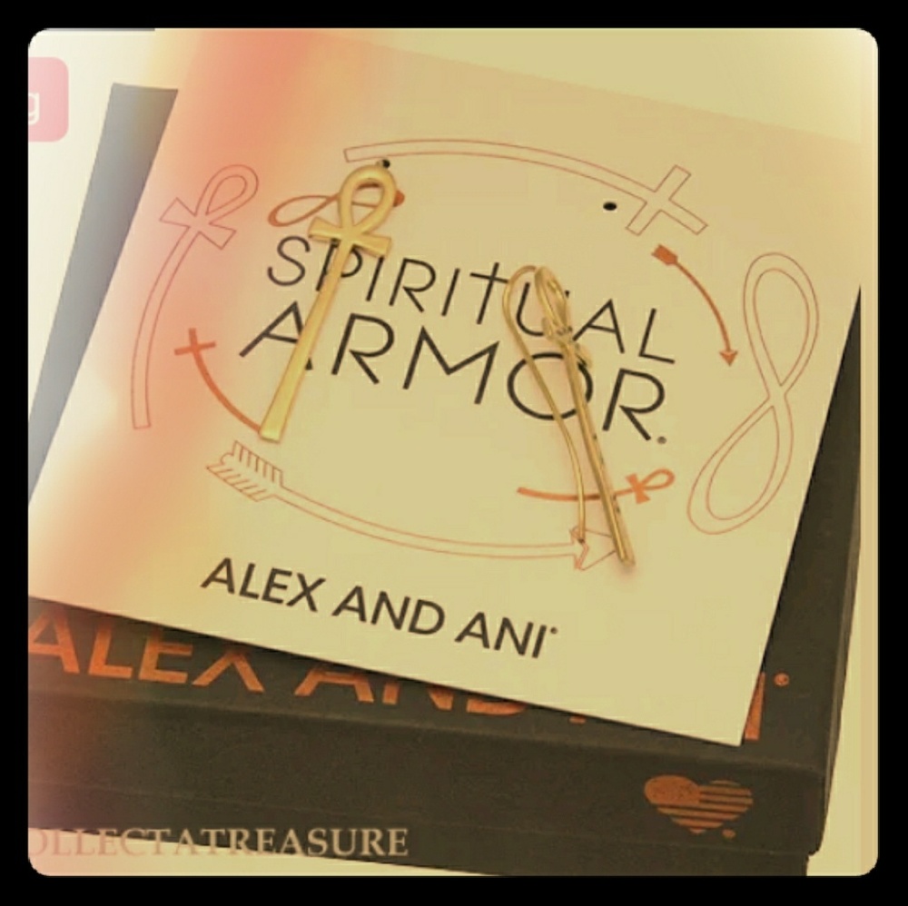 Alex & Ani Anlh earings